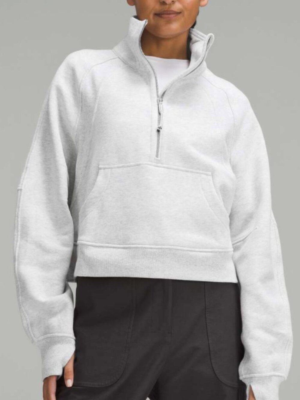 Lululemon Scuba Oversized Funnel-Neck Half Zip